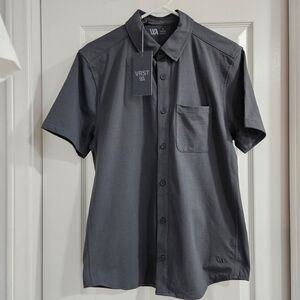 ❤️NWT❤️ VRST Men's Charcoal Button Down Shirt